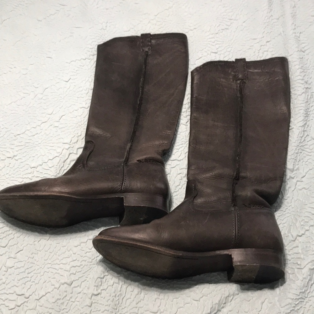Tall Frye Cara Leather Boots